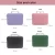 Import Custom Logo Luxury Pink PU Travel Makeup Case Bag Cosmetic Hard Case Waterproof Pink Glitter Cosmetic Bag from China
