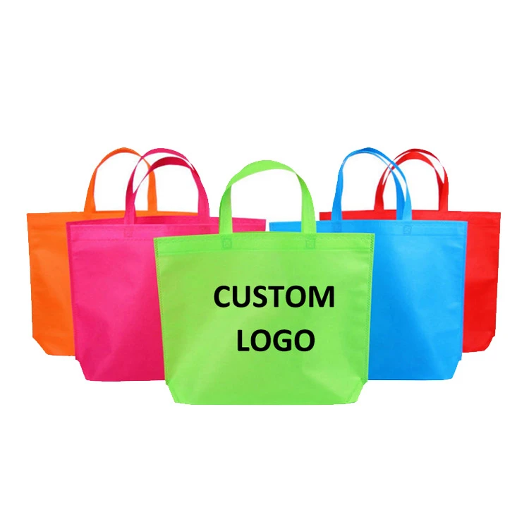 Custom Logo Promotional Eco-friendly Reusable Heat Seal Polypropylene Non Woven Bag