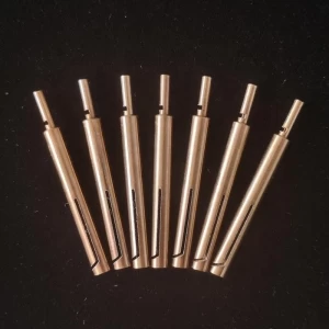 Custom Machined Constantan Copper Contact Pins for Thermocouplers