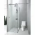 Import Custom Made Tempered Glass Shower Door hotel luxury simple shower room from China