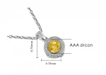 Custom personalized name or color photo projection Gold plated silver pendant necklace,name plate necklace personalised