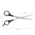 Import Custom Plastic Handle Stainless Steel Blade High Quality Hair Cutting Scissors from China