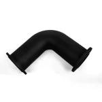 custom sisic/rbsic sic silicon carbide ceramic elbow bend lining for carbon