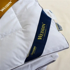 Custom star hotel textile 100% cotton fabric luxury bedding microfiber bed comforter set
