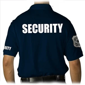 Custom Tactical Polo T Shirt With Patch Security Staff Uniform Police Polo T-Shirt 100% Polyester 200gsm Military Shirts
