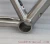Import Custom titanium road bike frame with carbon fork and seat post Titanium road bicycle frame with taper head tube from China