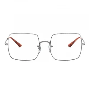 Custom women men unisex square b titanium rimless eyewear frame oversized beta-titanium reading glasses