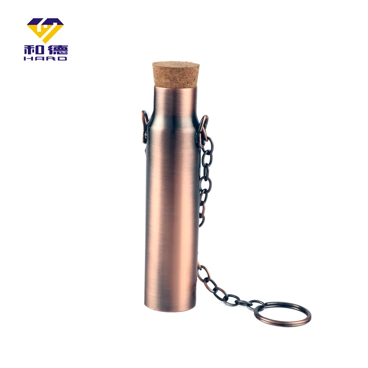 Customized 50ml creative stainless steel 304 whiskey hip flask with cork