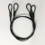 Import Customized Double End Durable Drawn Wire Stainless Steel Wire Rope Sling from China