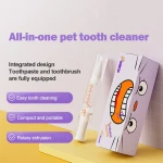 Customized Pet Teeth Cleaning Toothbrush Pen Cat and Dog Tartar Cleaning Pet Toothpaste Gel Cleaning Brush