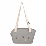Customized wholesale EVA pet carrier lady beach bag