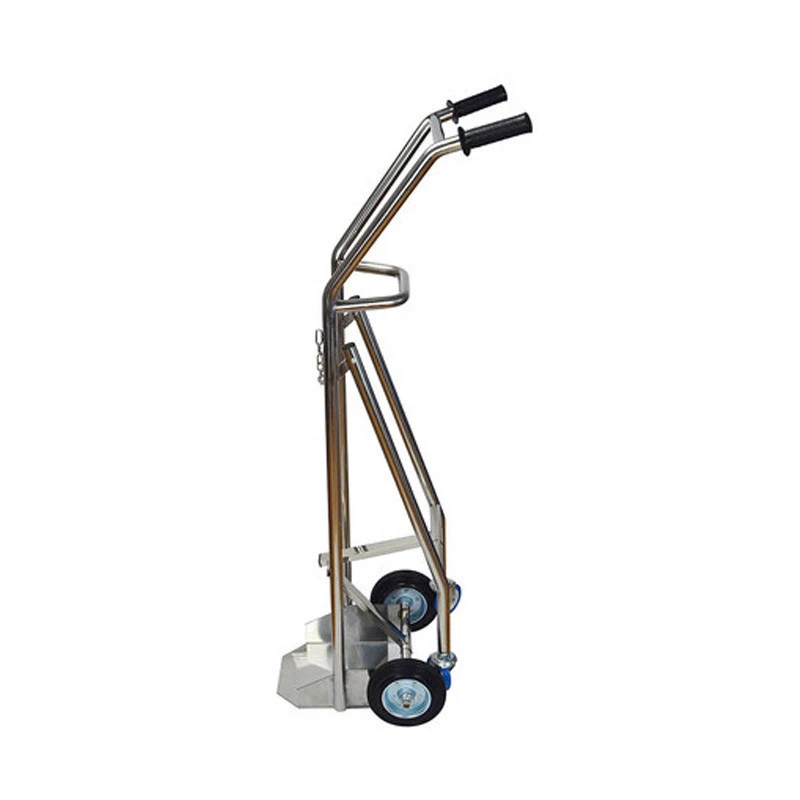 Cylinder Trolley Gas Bottle Cart Stainless Steel Hand Truck Medical