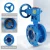 Import D343H-16C Manual flange high temperature steam resistant cast steel worm gear hard seal flange butterfly valve from China