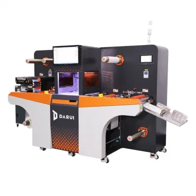 Darui J3 Laser Roll to Roll Roll to Sheet Label Finish Label Expert Die Cutter Automatic Die Cutting Machine Vd320 LC350