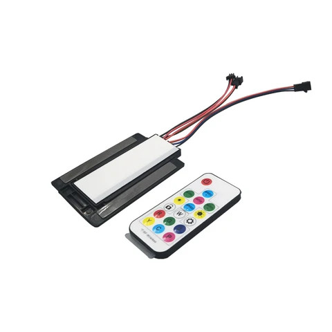 Buy Dc12v 5a 60w Rgb Led Mirror Three Buttons Capacitive Smart Dimming ...