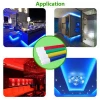 Decorative 9W 12W 18W RGB Colorful Led Tube with CE RoHS