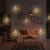 Import Decorative Christmas Warm White Dandelion Remote Control Battery Operated Micro Led Copper Wire Firework Starburst String Lights from China