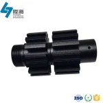 Deft design customized machining aluminum small pinion gear