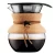 Import Design Borosilicate Glass Coffee/Tea Pot with Stainless steel filter from China