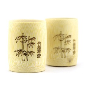 1pc 100% Pure Natural Bamboo Cups, Bamboo Cup Coffee, Bamboo Wine Cup Bamboo  Tea Cup