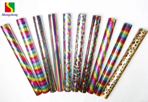 Different Pattern New Style Standard Size Roll Hot Stamping  Foil For Plastic And Paper