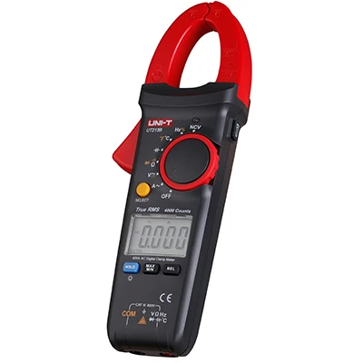 Digital Clamp Meter, AC/DC/Resistance/Capacitance/Frequency/Temperature Clamp