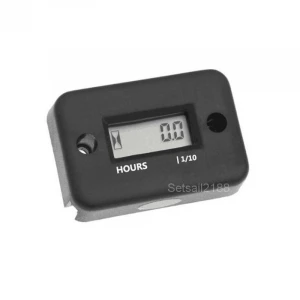 Digital Tachometer Hour Meter timer Counter LCD for Motorcycle ATV Snowmobile Marine Boat Bike Waterproof