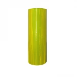 Dingfei Hot Sale Custom PVC Warning Tape Light  Reflective Sheeting Film Roll Vinyl