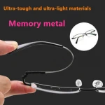 Distance and near reading glasses Progressive multifocal reading glasses Memory super elastic anti-blue light glasses for the el