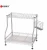 Import DIY Chrome Metal Kitchen Dish Dainer Holder Rack from China