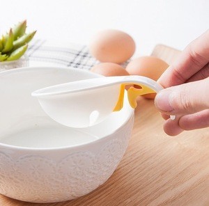 DIY Egg Yolk White Separator Egg Divider Kitchen Cooking tools Filter egg separator kitchen gadgets cooking gadgets  Z0788