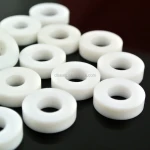 DLSEALS Good Wear Resistance White PA Plastic Gasket Nylon Flat Washer