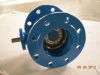 DN80-1200 flanged butterfly valve with gearbox and handwheel, double eccentric, cast iron body