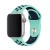 Import Dual color Breathable Silicone Sport Band Bracelet Watch Band replacement Wrist Rubber Strap for Apple iWatch 38 40 42 44 mm from China