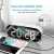 Import Dual USB Alarm Clock Digital Mirror Surface Dimmer Large LED Display Snooze Sleep Time Mirror Clock from China