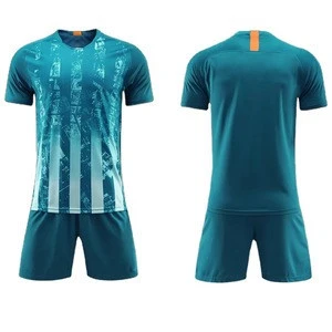 Dye sublimation Custom printing sport soccer wear jersey uniform