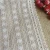 Import E1179-2 21.8cm French fabric Swiss Bari yarn spandex machine warp knitting mesh lace decorative wedding fabric from China