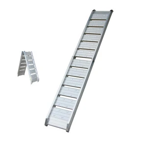 Easy Installation Foldable Movable Motorcycle Aluminum Wheelchair Ramp