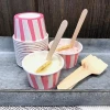 Eco Friendly Natural Small  Disposable Biodegradable Mini Wooden Spoons