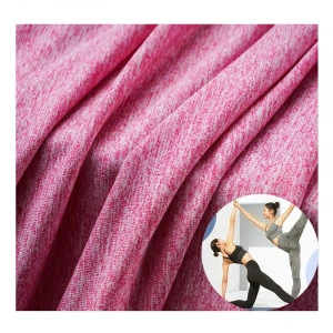 Eco Friendly Sgs Anti Uv Anti Odor 4way Stretch Wicking Stretch Organic Polyester Spandex Breathable Yoga Basketball Fabric