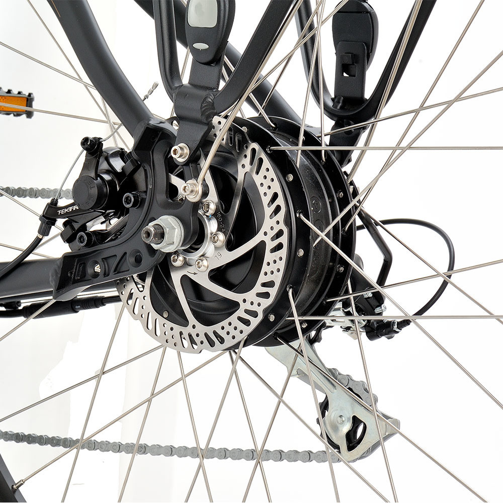 Buy Economical 700*35c Rear Derailluer E-bike With Shimano 7-speed ...