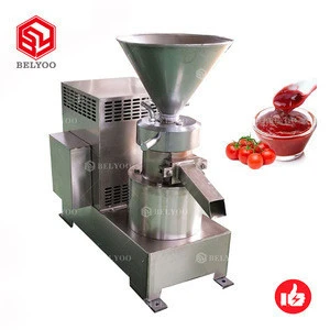 Electric Red Bean Grinding Shrimp Coconut Maker Chocolate Peanut Butter Price Tomato Paste Machine Making
