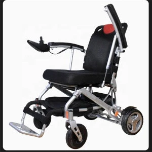 Electric wheelchair high-quality rehabilitation therapy supplies 2020 electric wheelchair folding lightweight