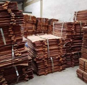 Electrolytic Copper Cathode 99.99 for sale