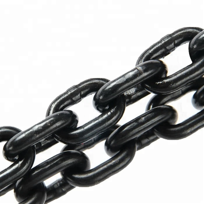 EN818-2 G80 Alloy Steel Black Oxidation Lifting Chain