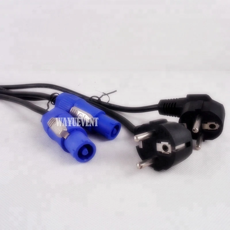 EU AU US UK Plug Power cables powercon Beam 7R Shappy 5R Power Cable for moving head light