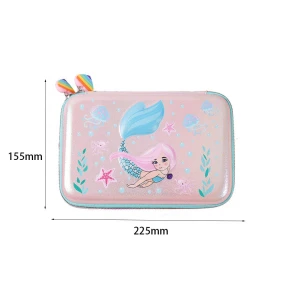 EVA Pen Pouch Stationery Box Laser 3d Pencil Case For Students