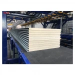 External Insulated Rock Wool/Mineral Wall Cladding Sandwich Panels for Prefab Building/House Container House