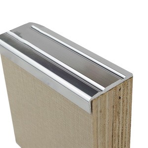 Factory aluminum supplier wood grain curtain wall z section section aluminum profile