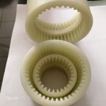 factory custom precision plastic nylon inner ring gear coupling